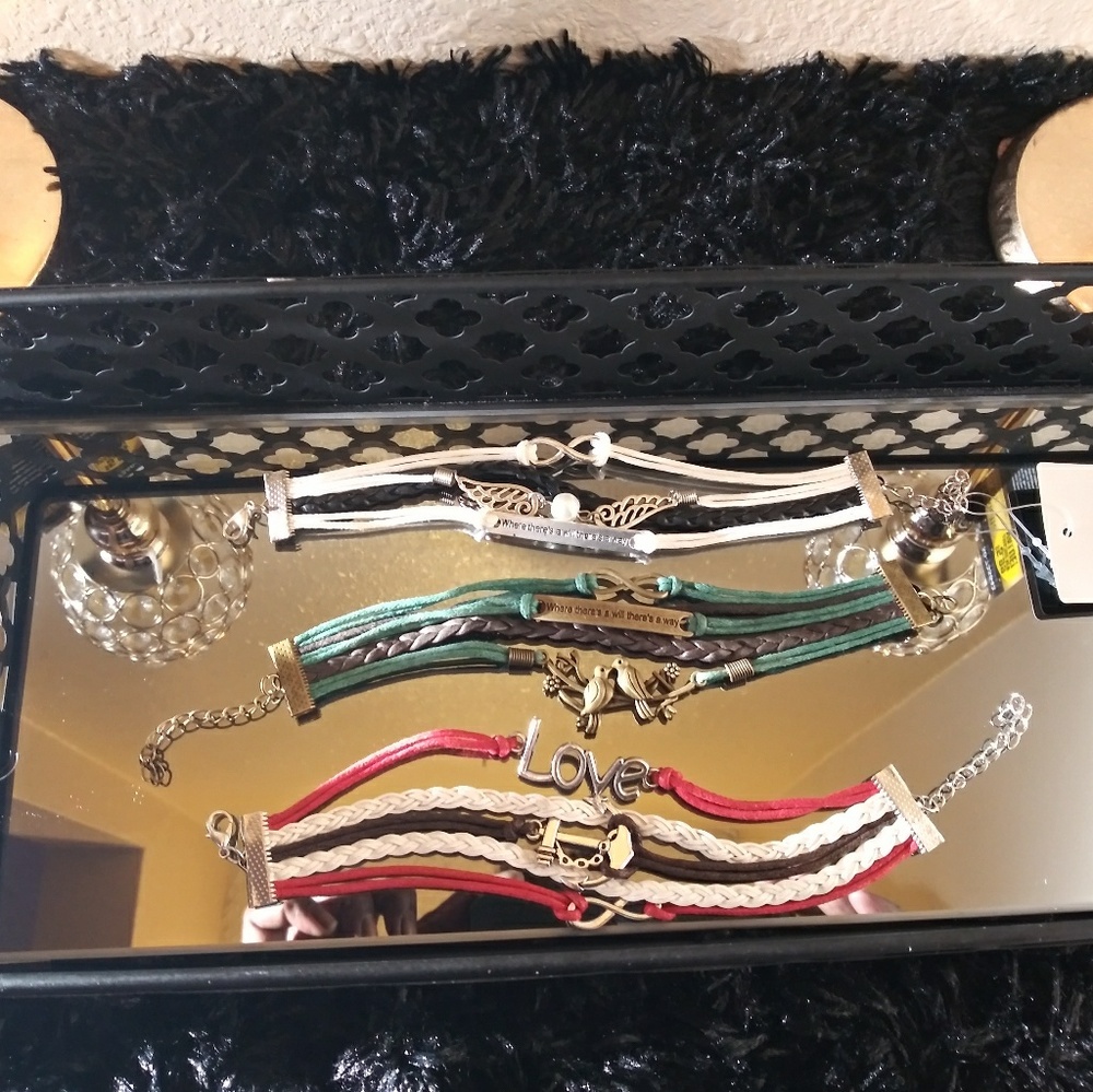 2 of the bracelet are where their is a will their